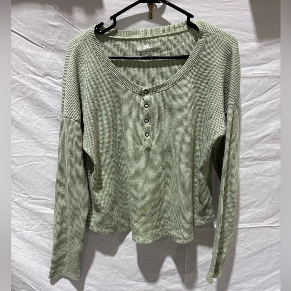Hollister Sage Button-Down Shirt